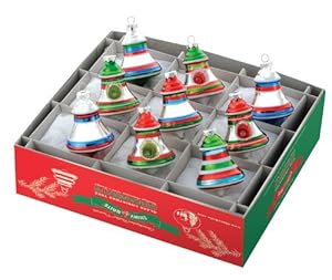 #!Cheap RADKO SHINY BRITE Small Classic Bells & Reflectors Ornaments