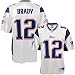 New England Patriots Jerseys : Reebok NFL Equipment New England Patriots #12 Tom Brady White Replica Football Jersey