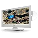 Akai 40cm (15,6") LED-Fernseher DVD-Player Kombination(HDMI/VGA-Eingang, USB-Multimedia, DVB-T Tuner, CI-Slot) wei&szlig;