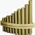 Concert Series Pan Flute - 10-note diatonic scale, C to E