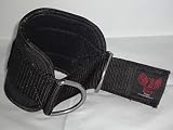 BOOM Prime Double D ring Weightlifting Straps Gym Ankle Cuff cable attachment (FREE UK SHIPPING)