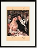 Black Framed/Matted Print 17x23, The Opera