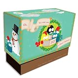 United Feathered Friends Boxed Note Cards – White Christmas | Rungtong & Co. Stationery Line