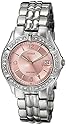 GUESS Women's G75791M "Dazzling Sporty" Mid-Size Silver-Tone Watch