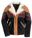 Ladies Suede Leather JACKET-2X