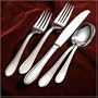 Wallace 65 pc Newbury Frost Flatware Set