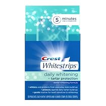 Crest Whitestrips Daily Whitening and Tartar Protection, 38-Count Pouches