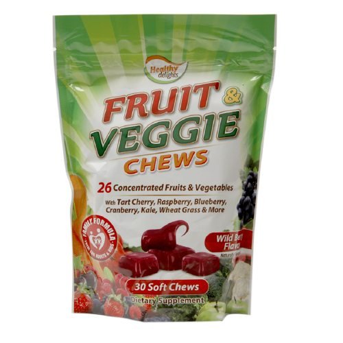Healthy Delights Fruit & Veggie Chews 30 ea Food, Beverages Tobacco