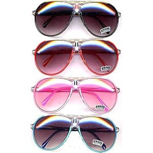 Jersey Shore Sport Carrera 80's Retro Aviator Sunglasses 3003