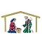 29" 3Pc Holographic Nativity Scene