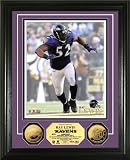 Ray Lewis Framed 24KT Gold Coin Baltimore Ravens Photo Mint