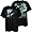 Dale Jr 2010 Spring Black Face in Helmet T-shirt(Size=MEDIUM)