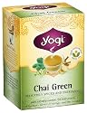 Yogi Tea Chai Green, Tea Bags, 16-Count Boxes (Pack of 6)  [Amazon Frustration-Free Packaging]