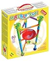 Quercetti Marble Run Vortis, 80 Pieces