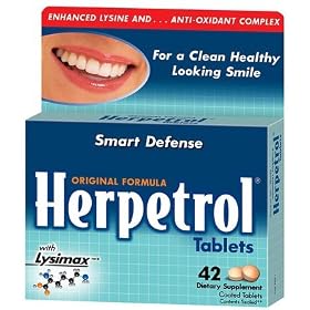 Herpetrol Enhanced Lysine and Anti-Oxidant Complex, Coated Tablets 42 ea