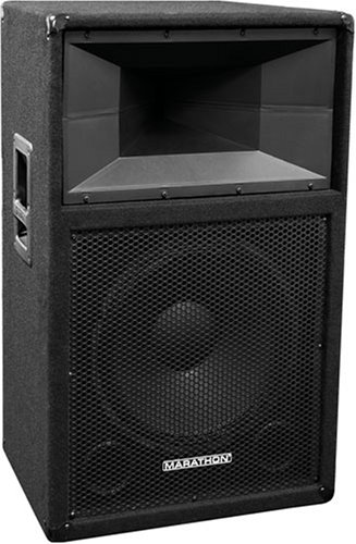 MARATHON MX 15 SINGLE 15 TWO WAY LOUDSPEAKER PA 1550 EQUIPPED