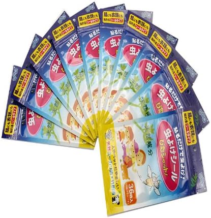 Kela Bear Mosquito Repellent Patch 6 Pack (216 Patches). University Tested, Pure Natural &amp; Non-toxic.