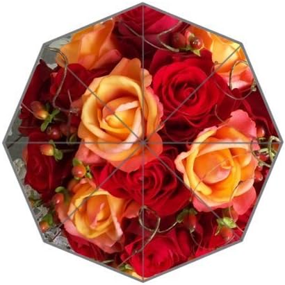 Attractive Wedding Flowers Custom Foldable Umbrella Decorative
