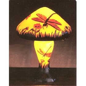 13inch Galle Dragonfly Lamp