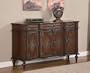 Powell Masterpiece Breakfront Serpentine End 3-Drawer, 4-Door Hall Chest