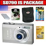 cheap Canon PowerShot SD790IS 10MP Digital Camera with 3x Optical Image Stabilized Zoom Package 2