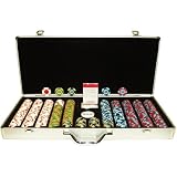 650 Paulson&REG; Top Hat and Cane Clay Poker Chip Set with Aluminum Case