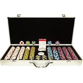 650 PaulsonR Tophat and Cane FULL Clay Chips w Alum. Case by 