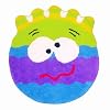 Alex Kids Monster Showers Confused Carl Bath Rug