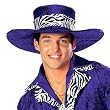 Velvet Big Poppa Pimp Costume Hat