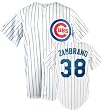 Youth Chicago Cubs #38 Carlos Zambrano Replica Home Jersey