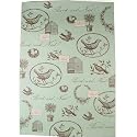 Blue Bird Cavallini Papers Gift Wrap Decorative Decoupage Paper 20 by 28 inches, Three