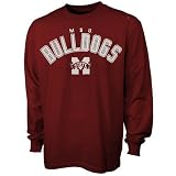 Mississippi State Bulldogs Maroon Cobra Long Sleeve T-shirt