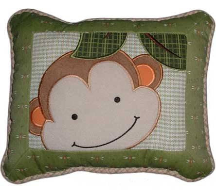 Lambs & Ivy – Little Jungle Throw Pillow