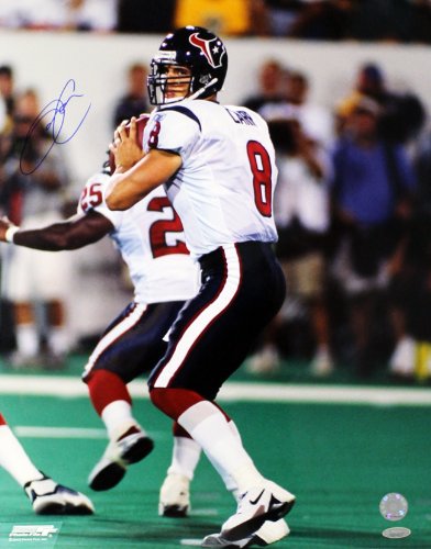 David Carr Signed Autographed Houston Texans 16x20 Photo