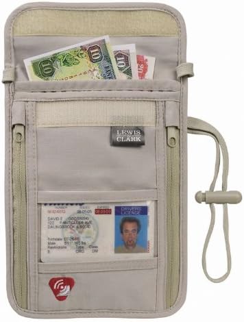 Lewis N. Clark Rfid Neck Stash