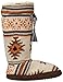 Muk Luks Women's Tall Grommet Desert Star Knee-High Boot Slipper
