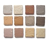 南フランス風 軽量タイル 65mm角 ミックス色 １２枚セット