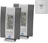 Outdoor Living : The Weather Channel WS-7013TWC-BPX2 Wireless Temperature Station Combo