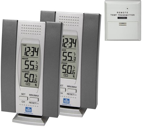 The Weather Channel WS-7013TWC-BPX2 Wireless Temperature Station Combo