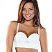 Haby Lingerie Women's Wide Base and Back Strapless Body
