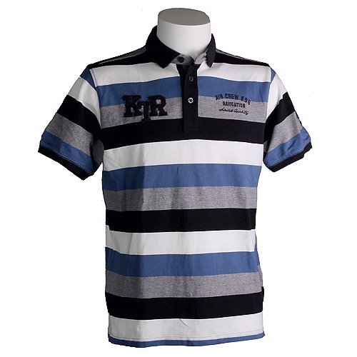Kitaro, kurzarm Polohemd Poloshirt, 101603, taube 