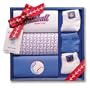 Carters 6 Piece Apparel Gift Set in Baseball All-Star Motif, Blue
