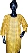 Boho Yoga Olive Kurti, Cotton Tunic with Designer Green Embroidery Work M