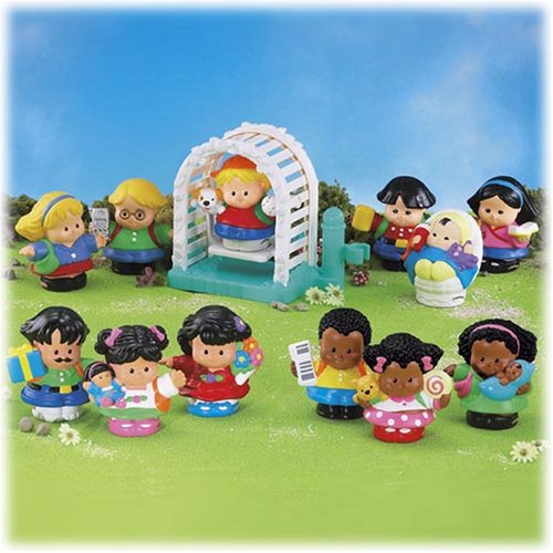 Childrens Toyshop  Toys : Little People Families in Your Neighborhood