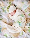 Cozy Cocoon® Organic Sweet Pea Cocoon Set/newborn - FREE SHIPPING