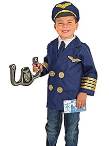 Melissa & Doug Pilot Role Costume Set
