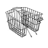 Wald 570 Rear Twin Bicycle Carrier Basket (13.5 x 5 x 10)