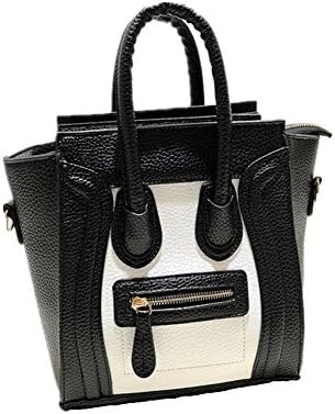 JJ Fashion 2016 Smile Style Women Handbags Black