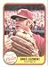 1981 Fleer # 10 Greg Luzinski Philadelphia Phillies Baseball Card - In A Protective ScrewDown Display Case!
