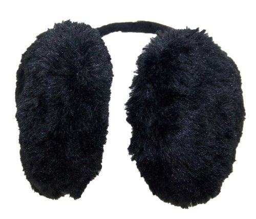 Best Winter Hats Behind the Head Design Fluffy Women Ear Muffs (One Size)